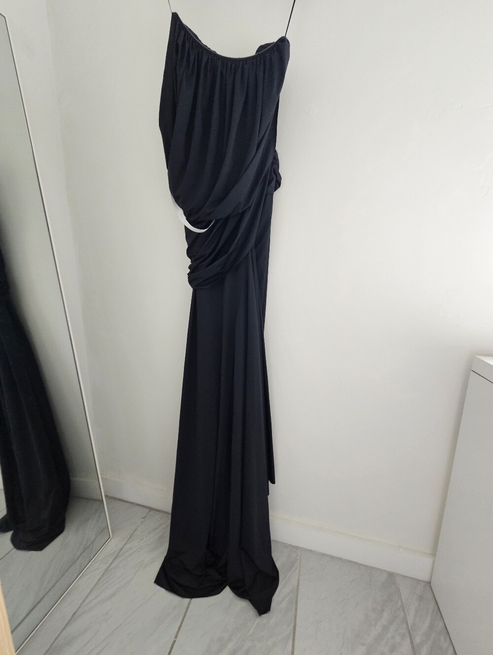 Nwt Heiress Beverly Hills Strapless Draped Gown Dramatic Evening Dress Luxe - Picture 5 of 15